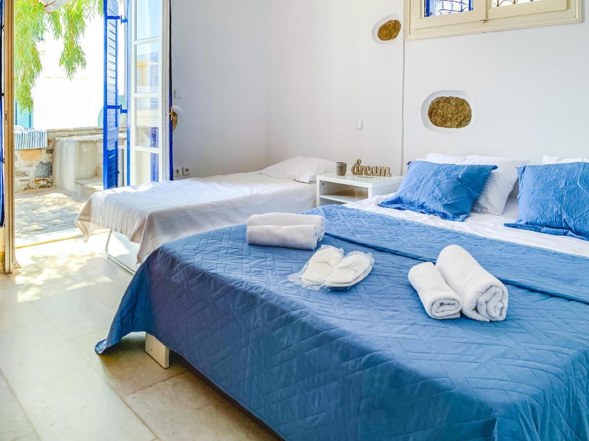 Blue & White: An Absolute Aegean Dream House Villa Galini  ภายนอก รูปภาพ